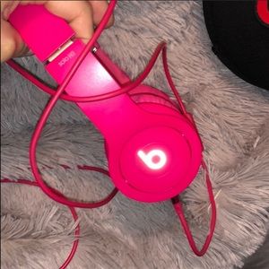 BEATS BY DR. DRE - neon pink